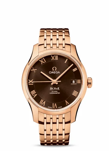 Omega De Ville Co-Axial 41 Red Gold / Brown / Bracelet 431.50.41.21.13.001 (43150412113001)
